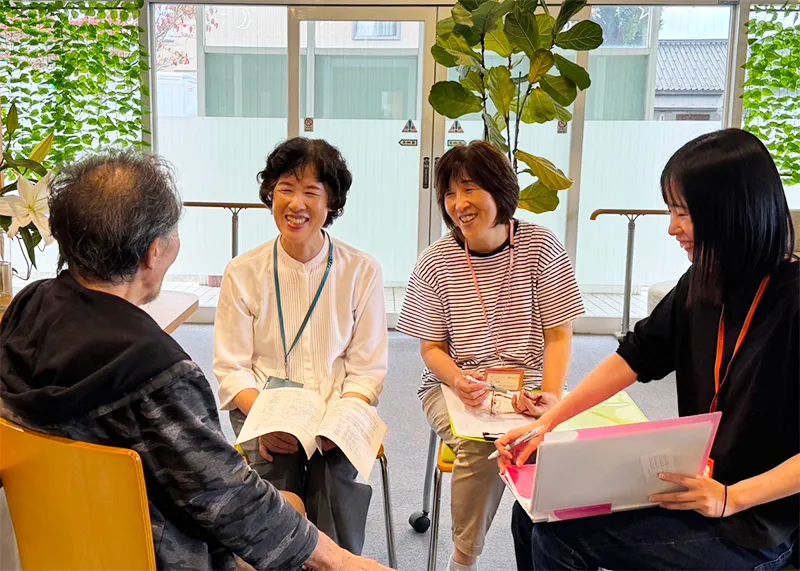 利用者さんとの面談