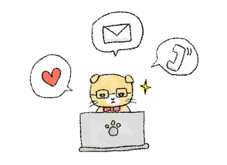 集客サポートのイメージイラスト